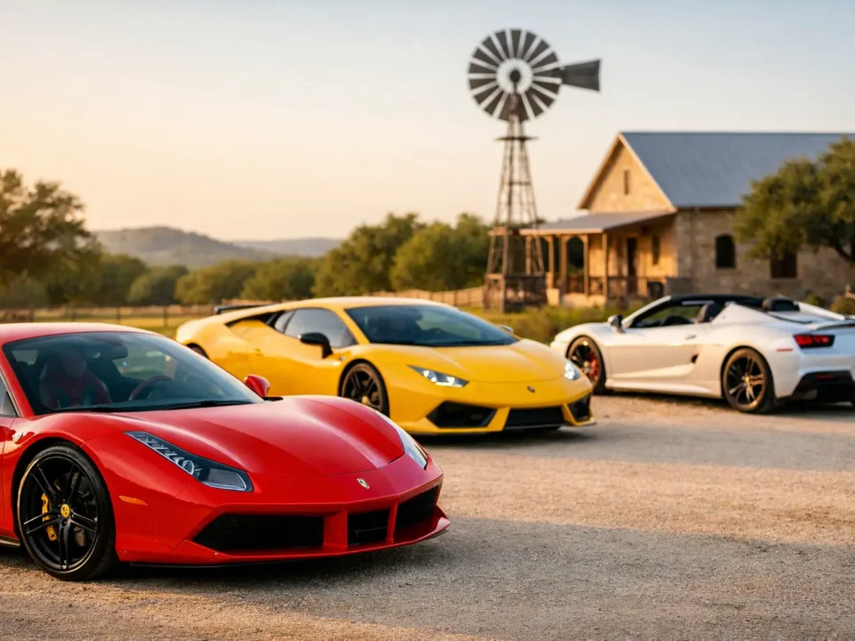 Exotic Car Rental Fredericksburg TX