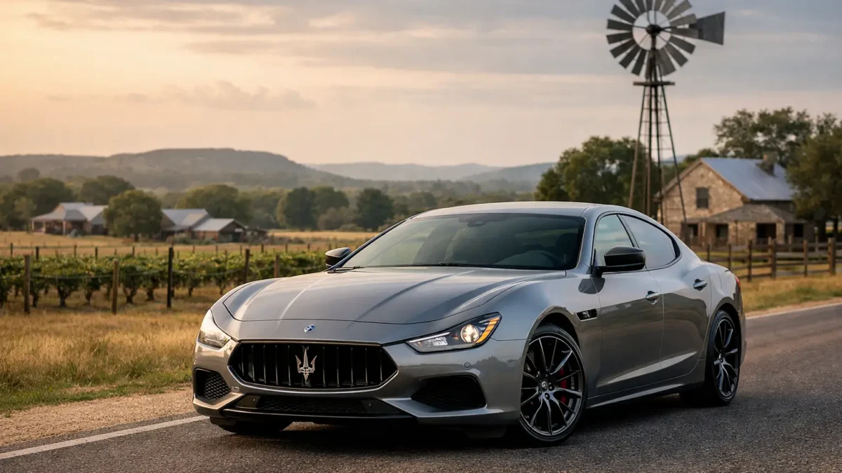 Maserati Rental Fredericksburg TX Guide