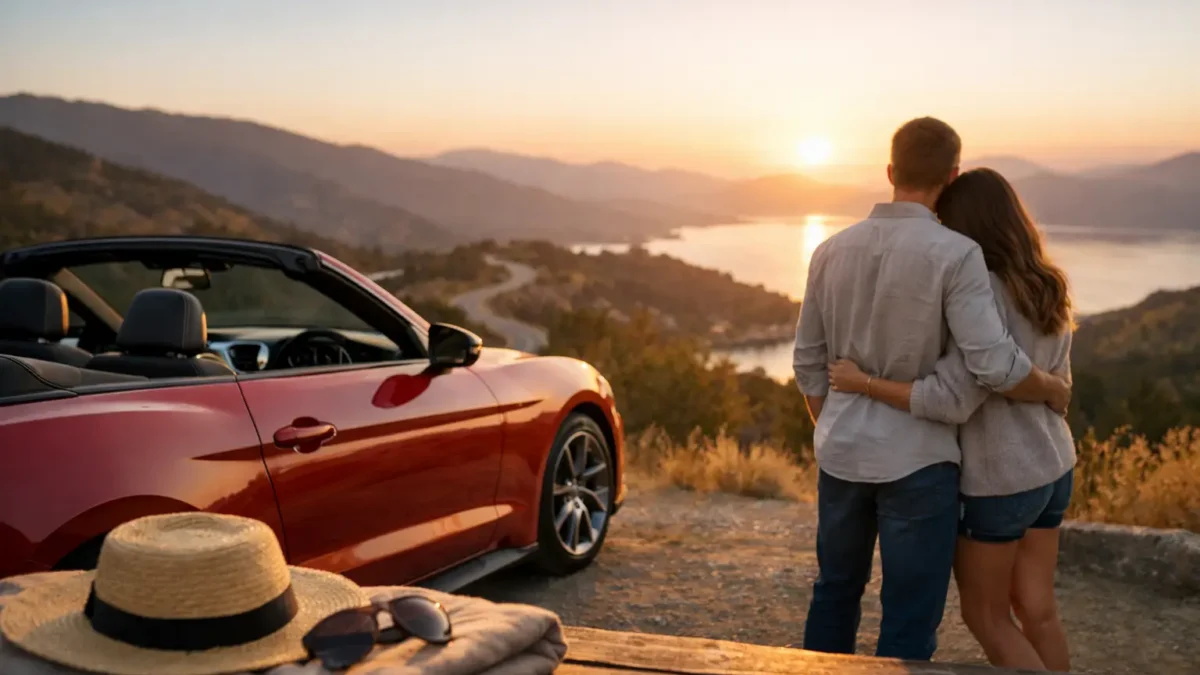 Choosing a Romantic Road Trip Car