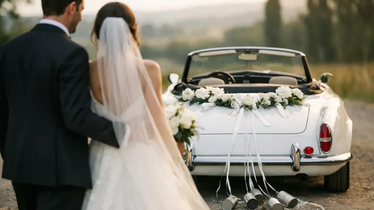 How to Choose a Wedding Getaway Car
