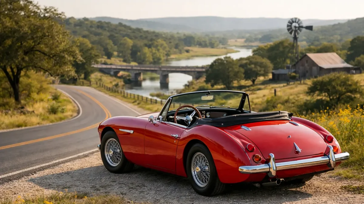 Collector Car Rental Texas for Hill Country Drives