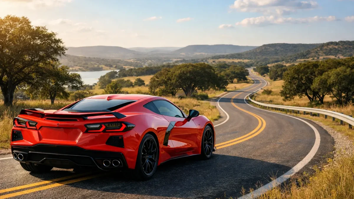 Corvette Weekend Drive Review in Hill Country