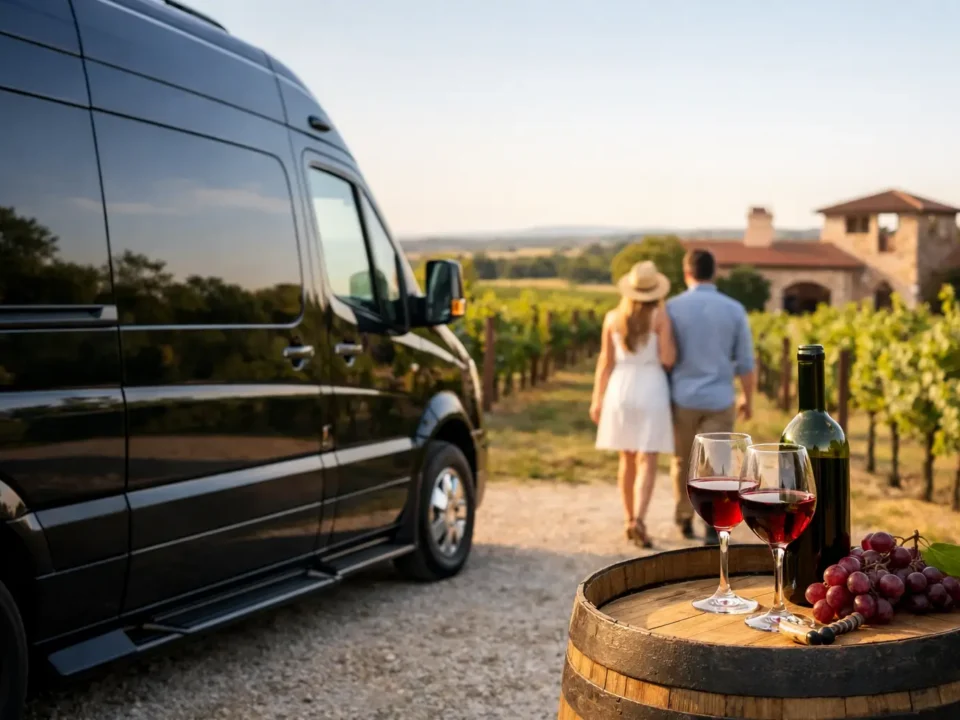 Texas Wine Tour Transportation Done Right