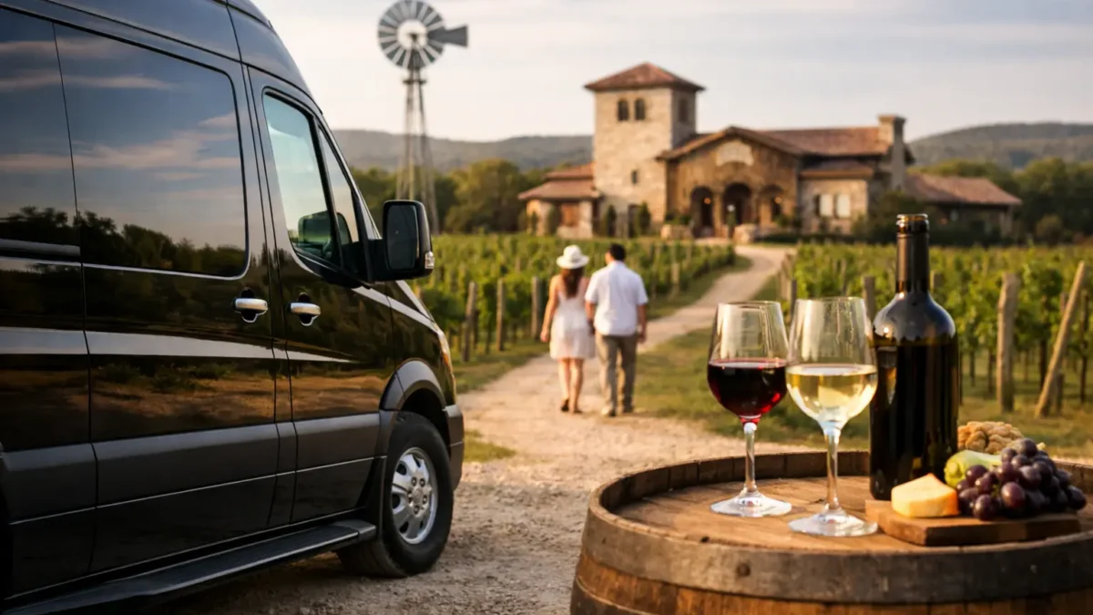Texas Winery Transportation Done Right