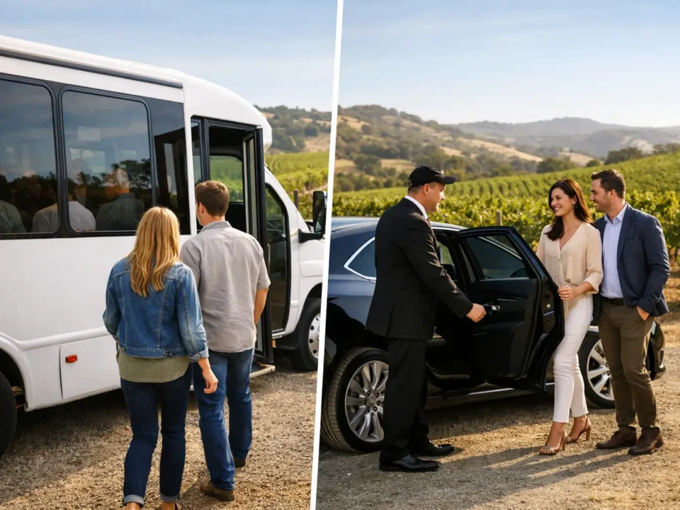 Winery Shuttle Versus Private Driver Compared