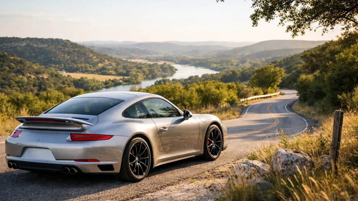 How to Rent a Porsche for a Hill Country Escape