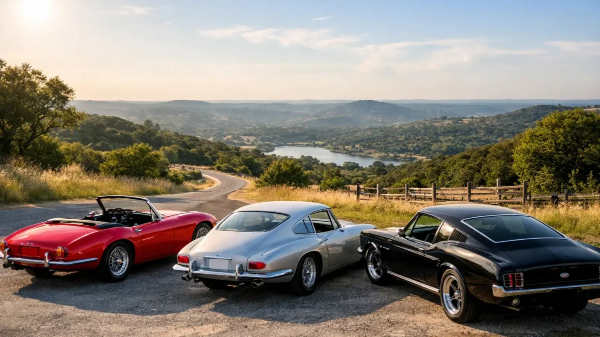 How to Rent Collector Cars for a Hill Country Drive