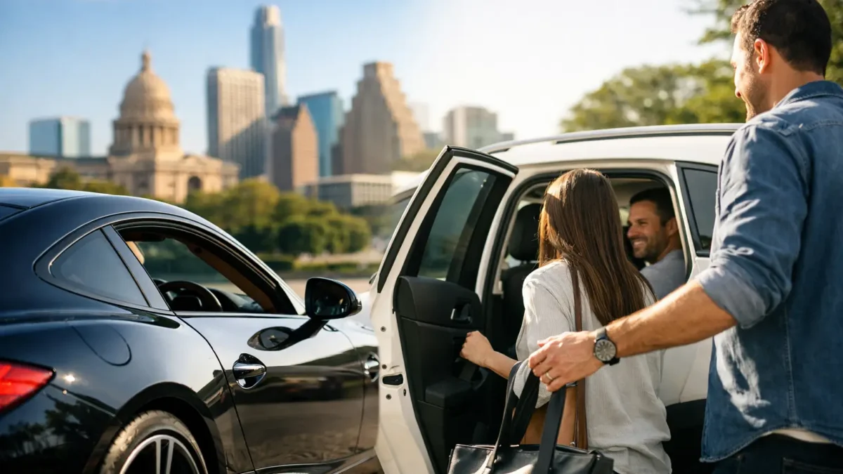 Luxury Rental Versus Rideshare Travel in Texas