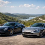 Porsche or Aston Martin Rental for Hill Country