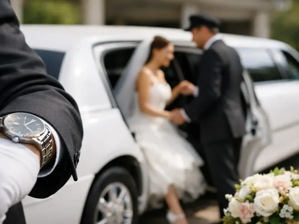 When Should Wedding Transportation Arrive?