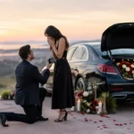 Proposal Arrival Car Ideas That Set the Scene