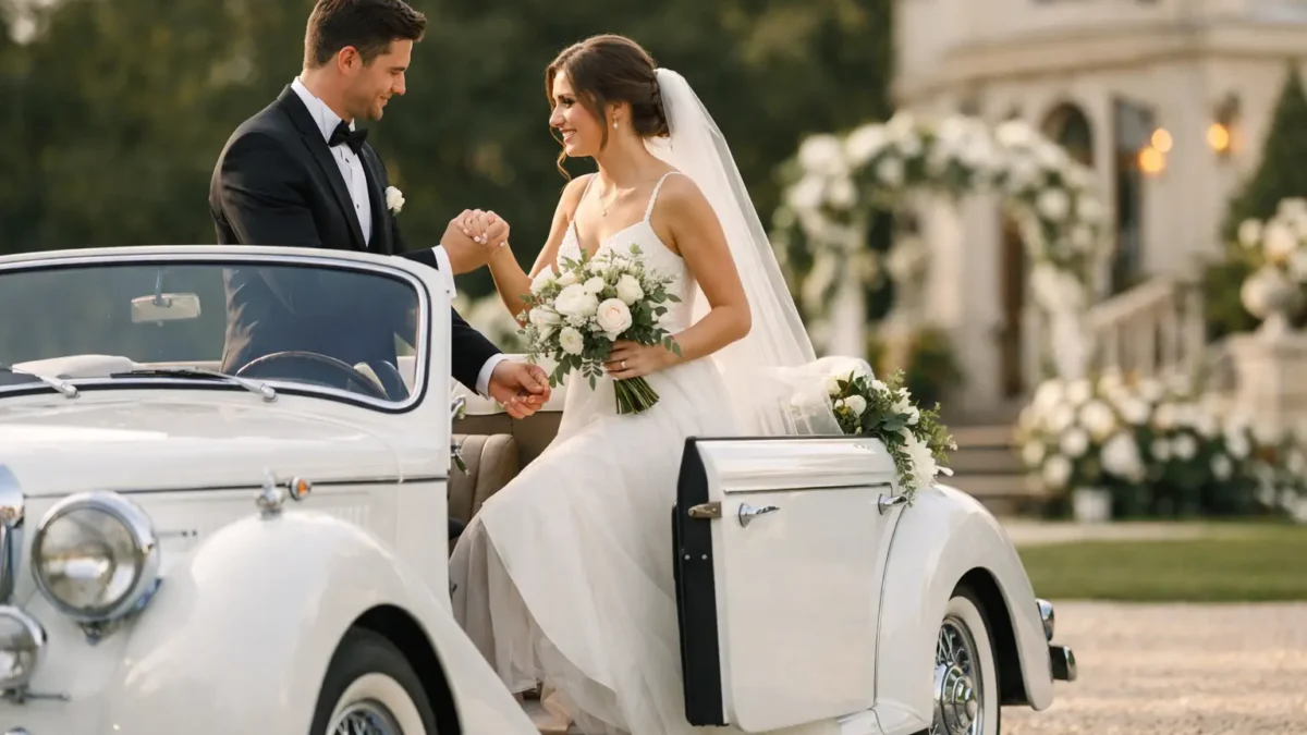 Wedding Transport That Sets the Scene