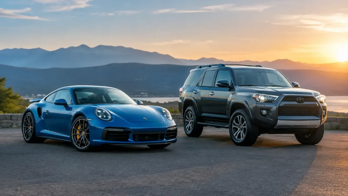 Sports Car or SUV Getaway: Choose Your Drive